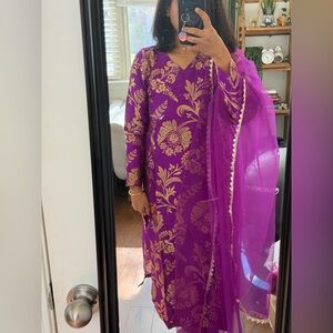 NEW Banarasi Silk Suit Set